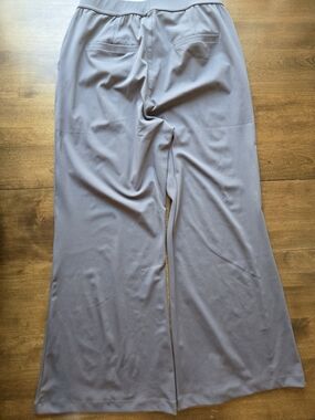 Halara Wide Leg Pants NWT Size L High Waisted Flowy Athleisure Gray